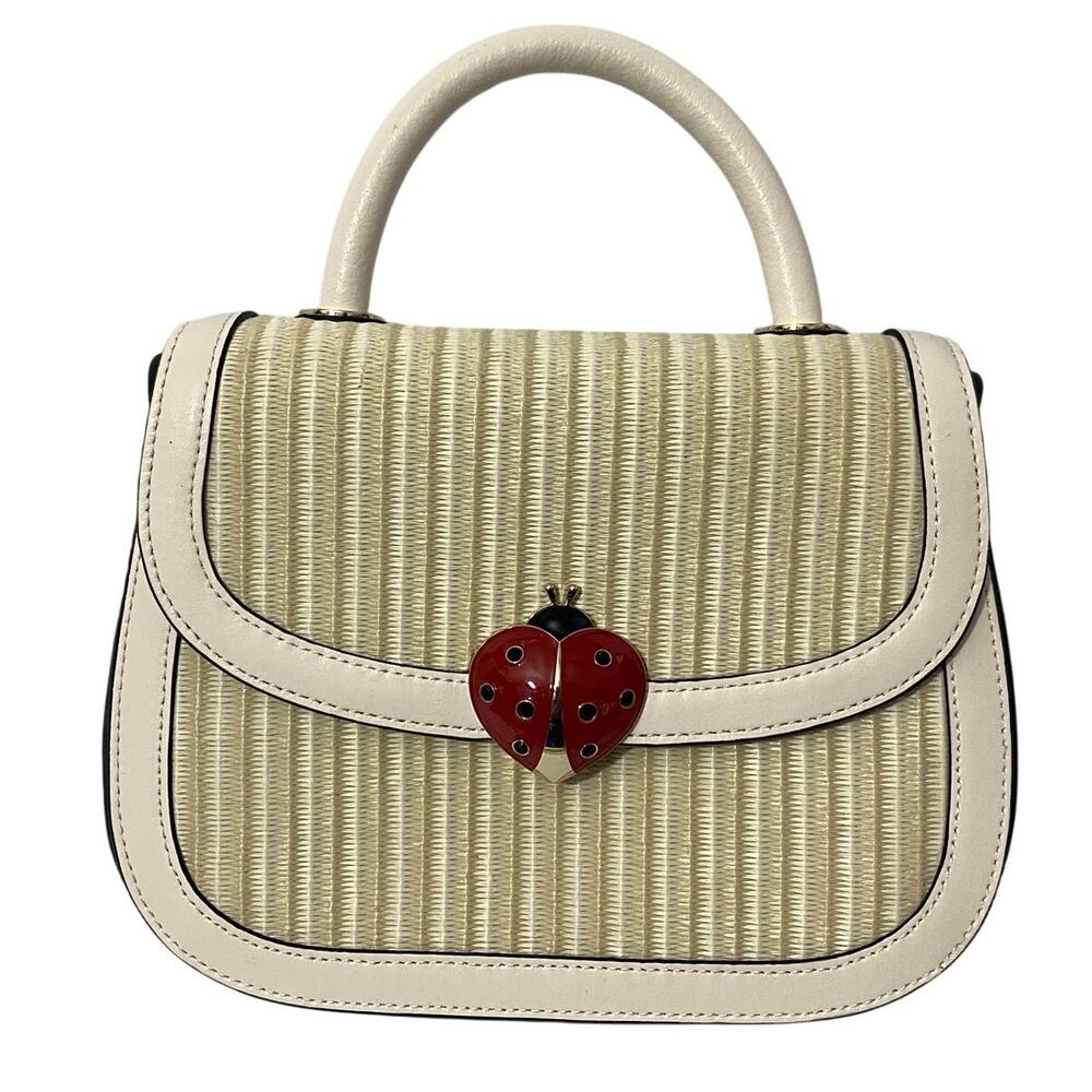 KATE SPADE Top Handle Ladybug closure
